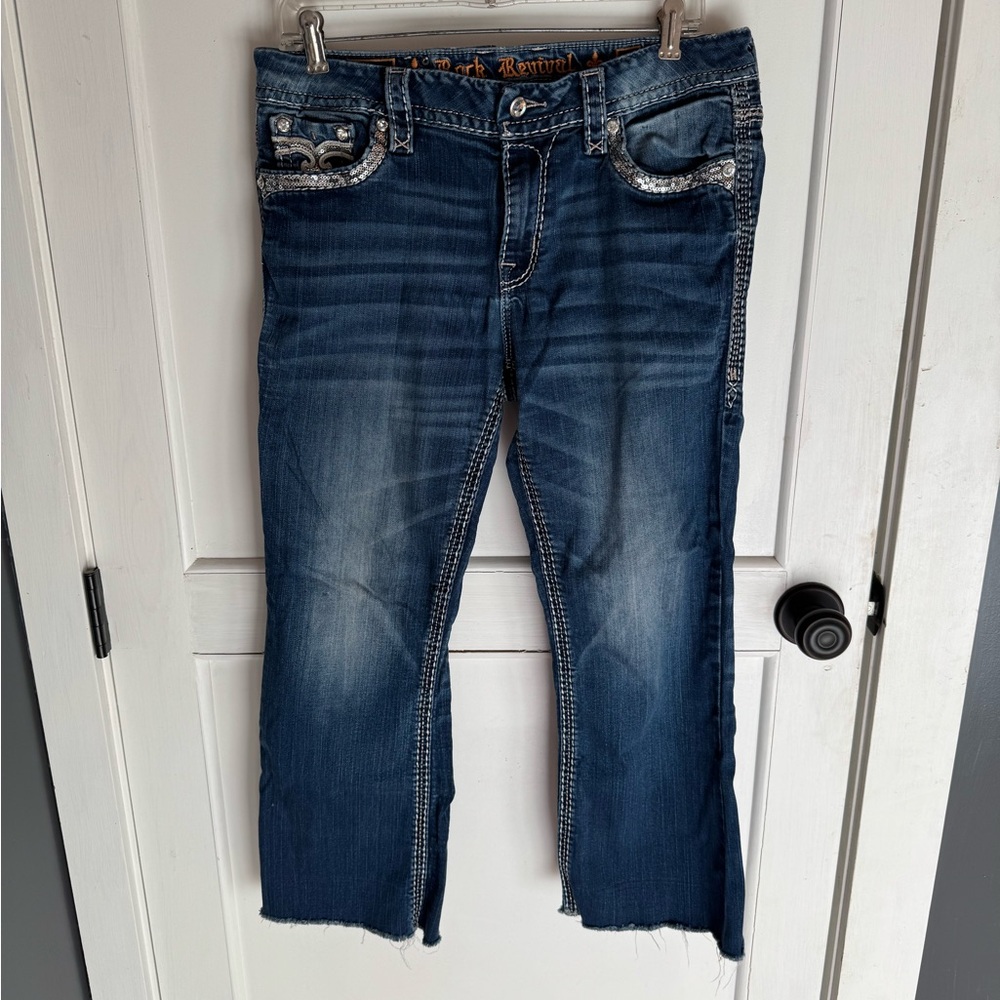 Rock Revival Blue Boot Cut Jeans